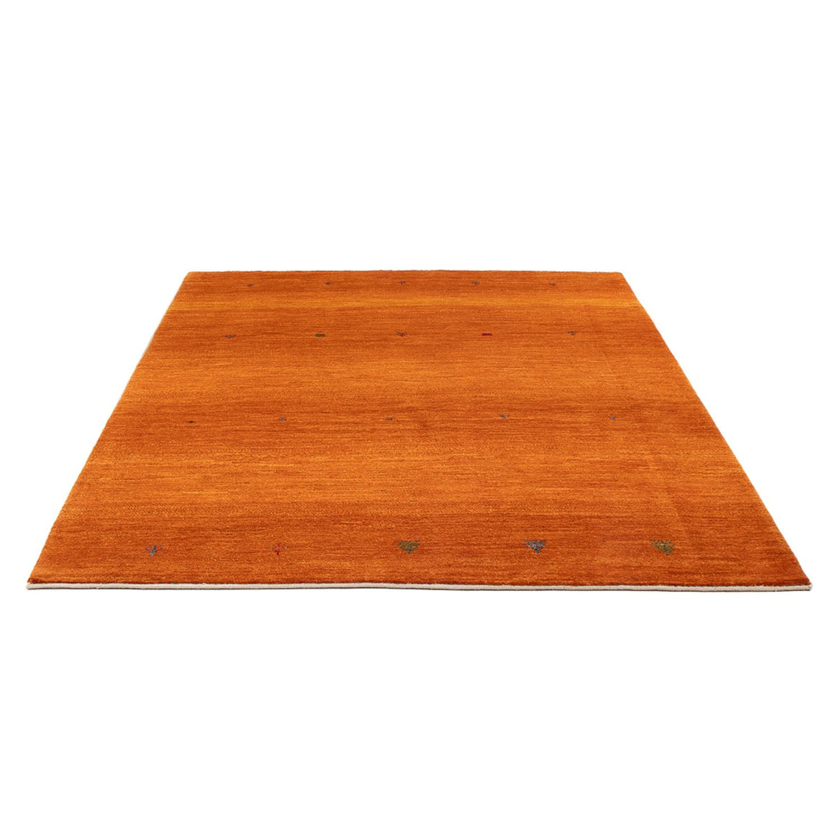 Alfombra Gabbeh - Persa - 201 x 150 cm - naranja