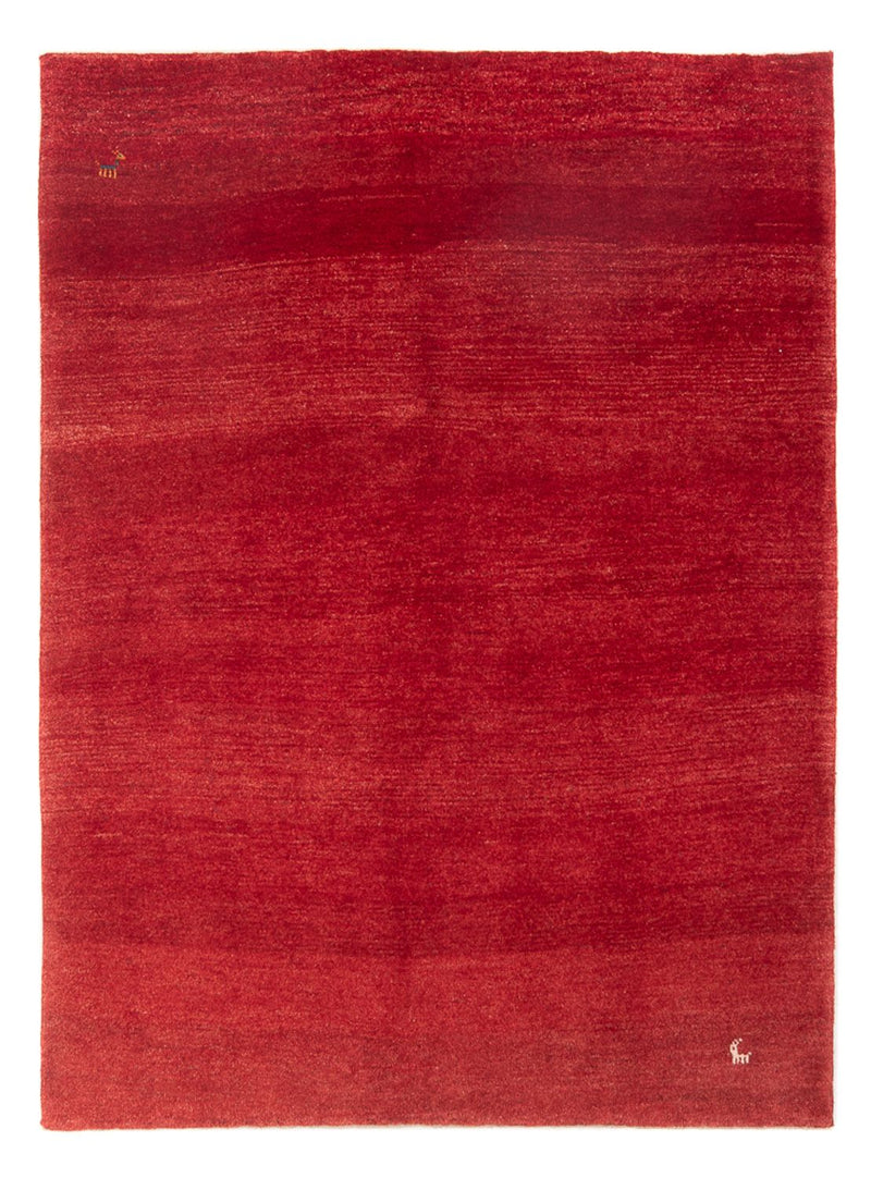 Alfombra Gabbeh - Persa - 188 x 145 cm - rojo