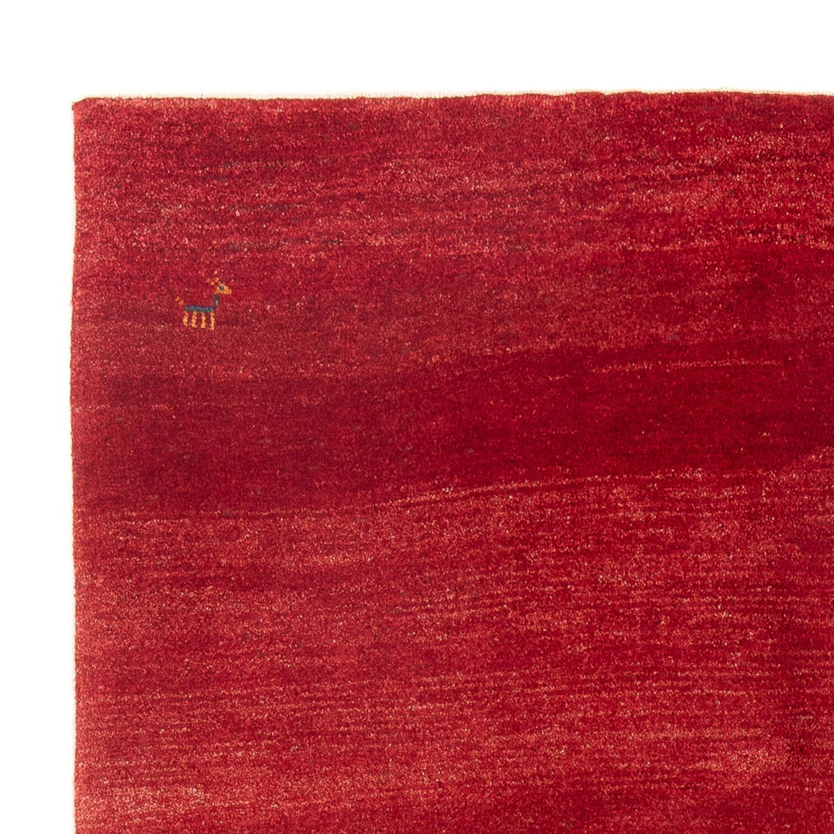 Alfombra Gabbeh - Persa - 188 x 145 cm - rojo