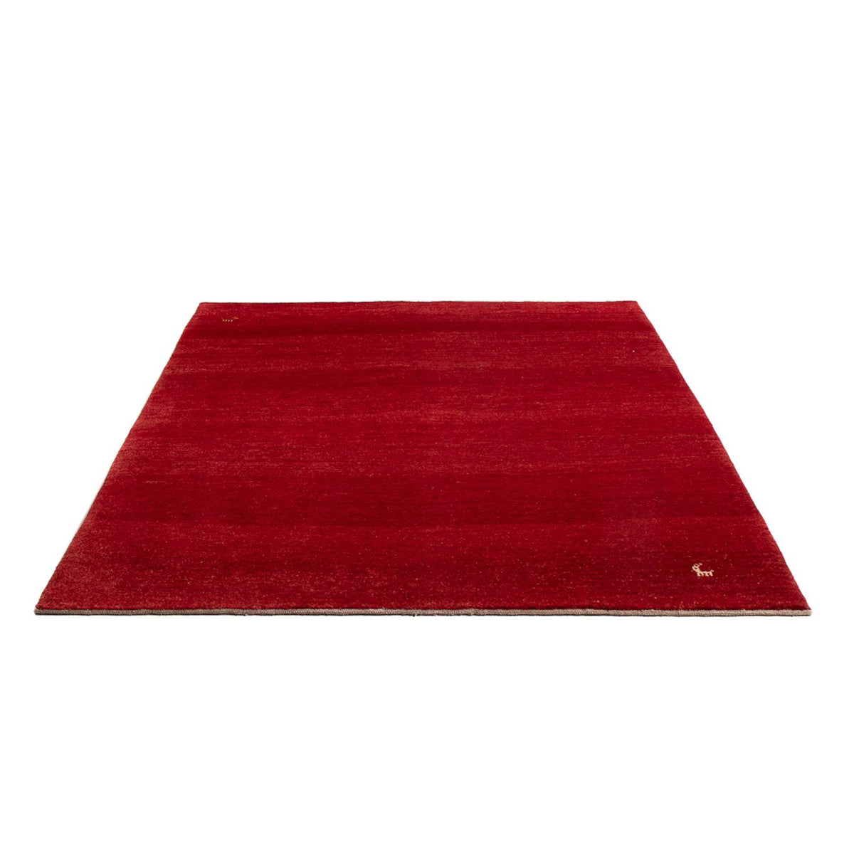 Alfombra Gabbeh - Persa - 188 x 145 cm - rojo