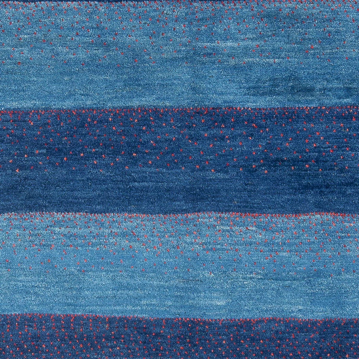 Alfombra Gabbeh - Persa - 200 x 140 cm - azul oscuro