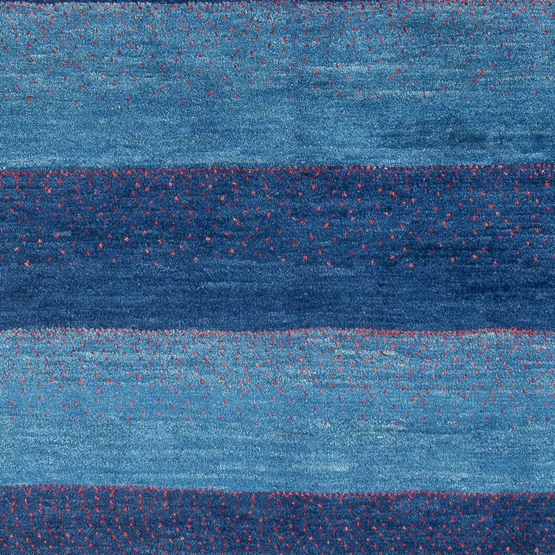 Alfombra Gabbeh - Persa - 200 x 140 cm - azul oscuro