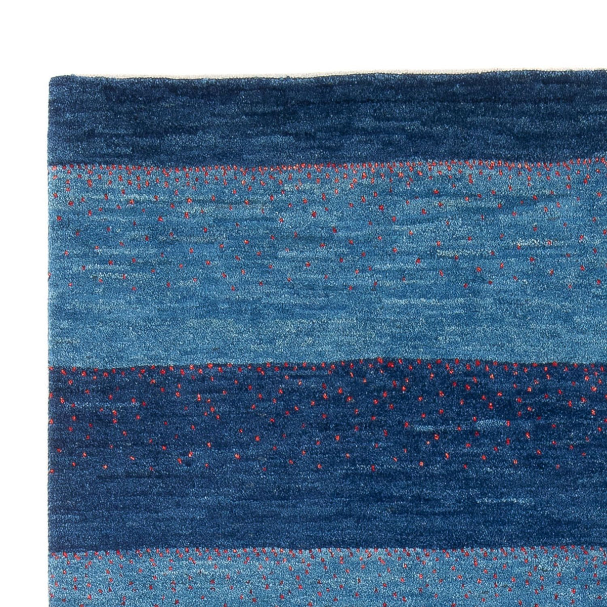 Alfombra Gabbeh - Persa - 200 x 140 cm - azul oscuro