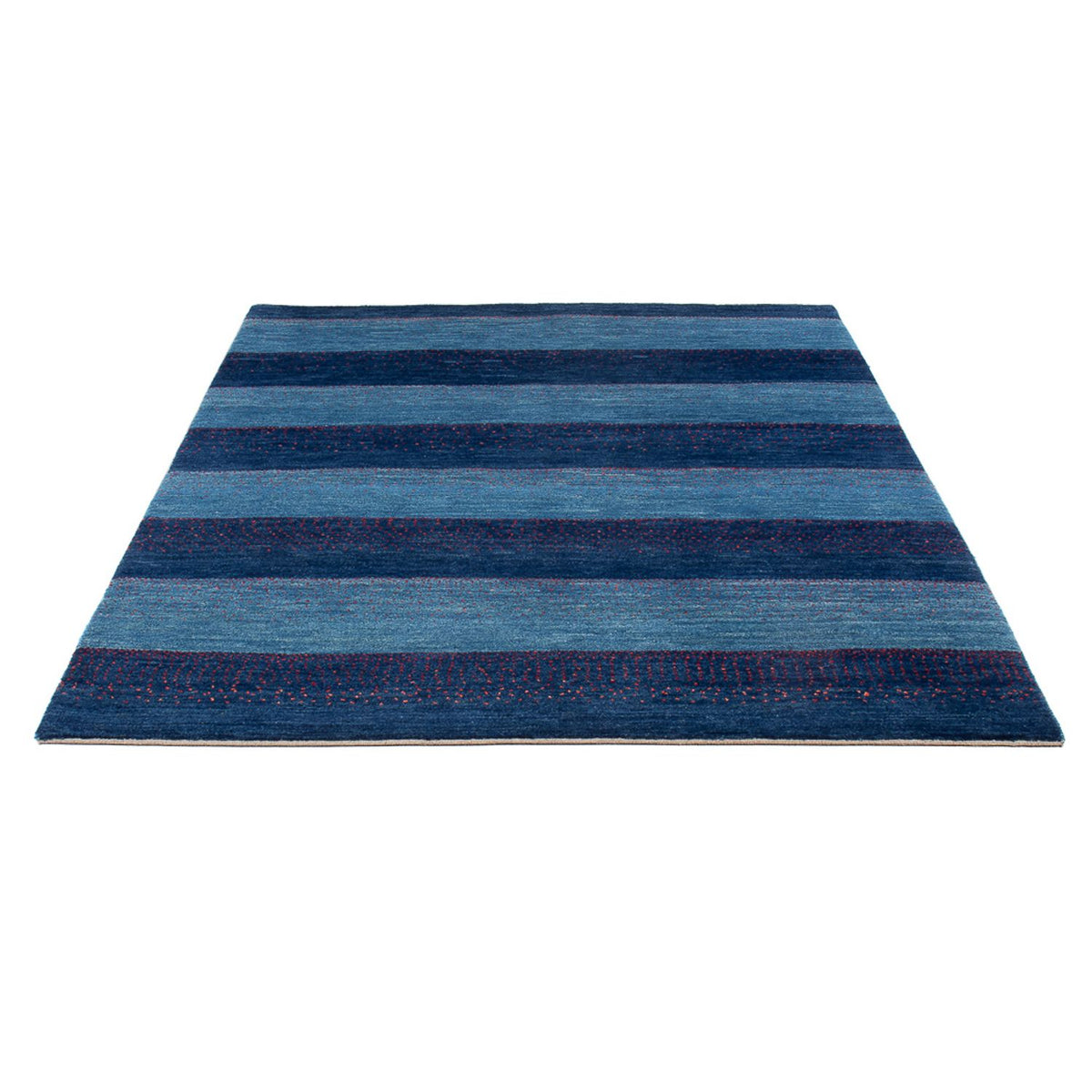 Alfombra Gabbeh - Persa - 200 x 140 cm - azul oscuro