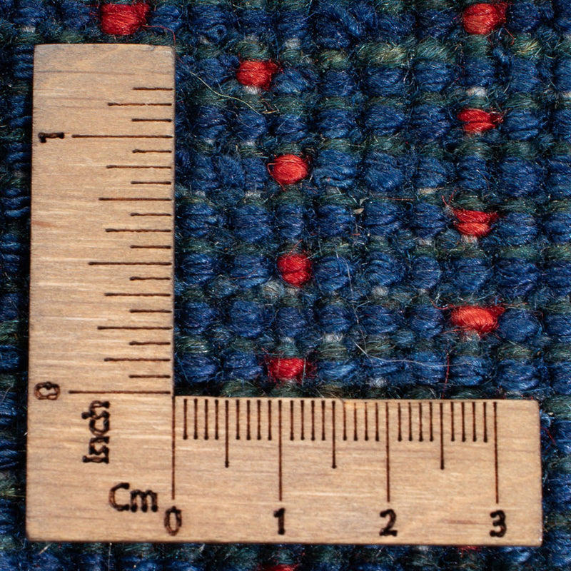 Alfombra Gabbeh - Persa - 200 x 140 cm - azul oscuro