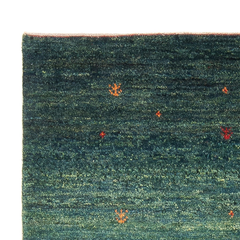 Alfombra Gabbeh - Persa - 152 x 100 cm - verde oscuro