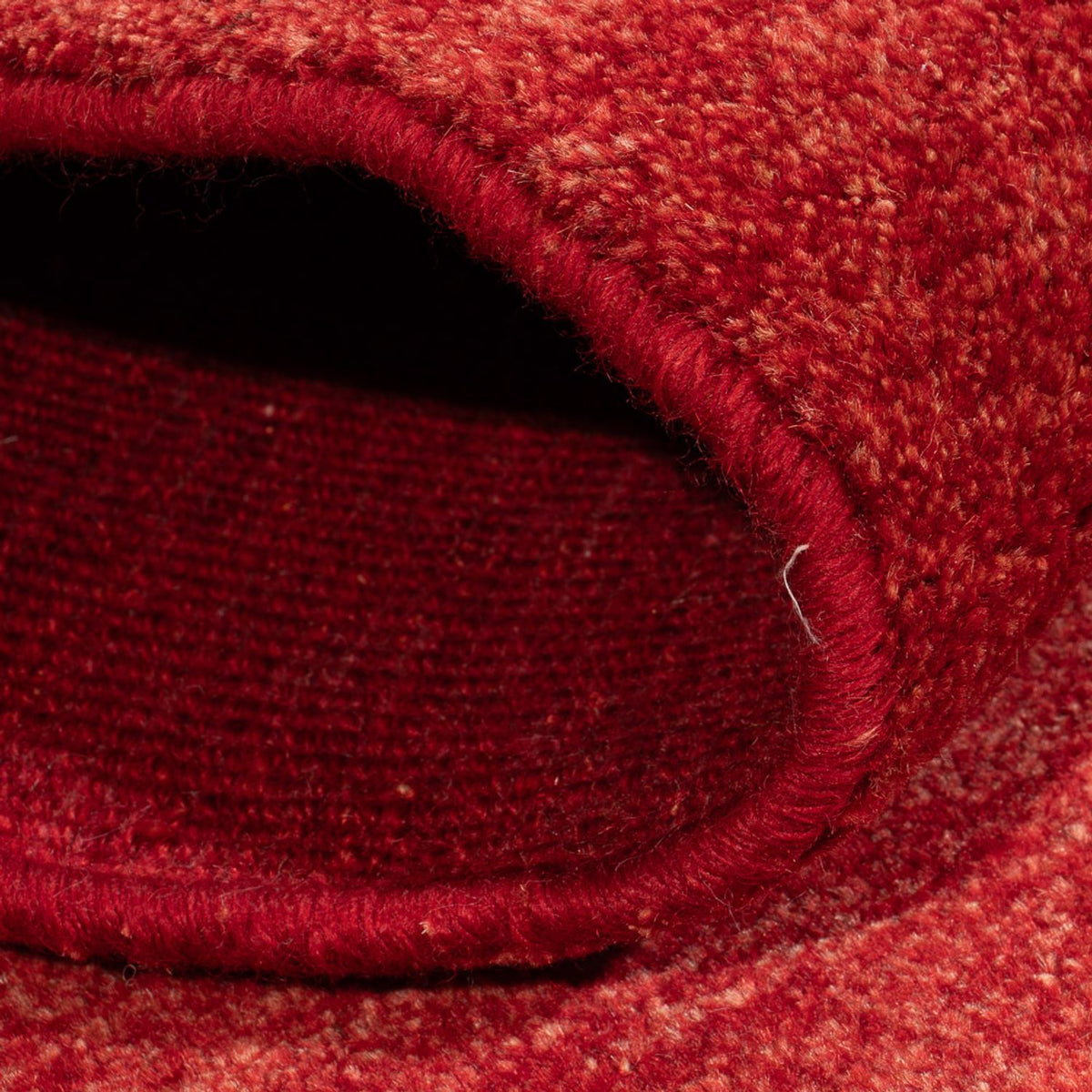 Alfombra Gabbeh - Persa - 150 x 102 cm - rojo