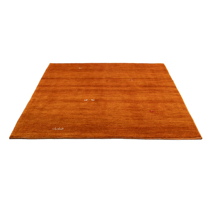 Alfombra Gabbeh - Persa - 196 x 150 cm - naranja