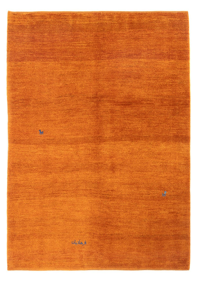 Alfombra Gabbeh - Persa - 195 x 155 cm - naranja