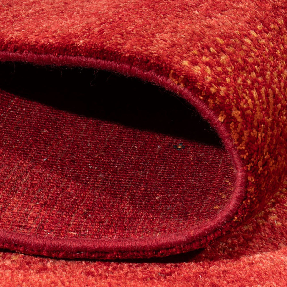 Alfombra Gabbeh - Persa - 206 x 148 cm - rojo