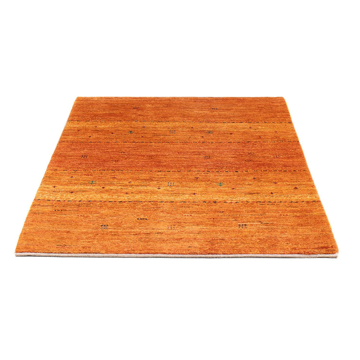 Alfombra Gabbeh - Persa - 142 x 98 cm - naranja