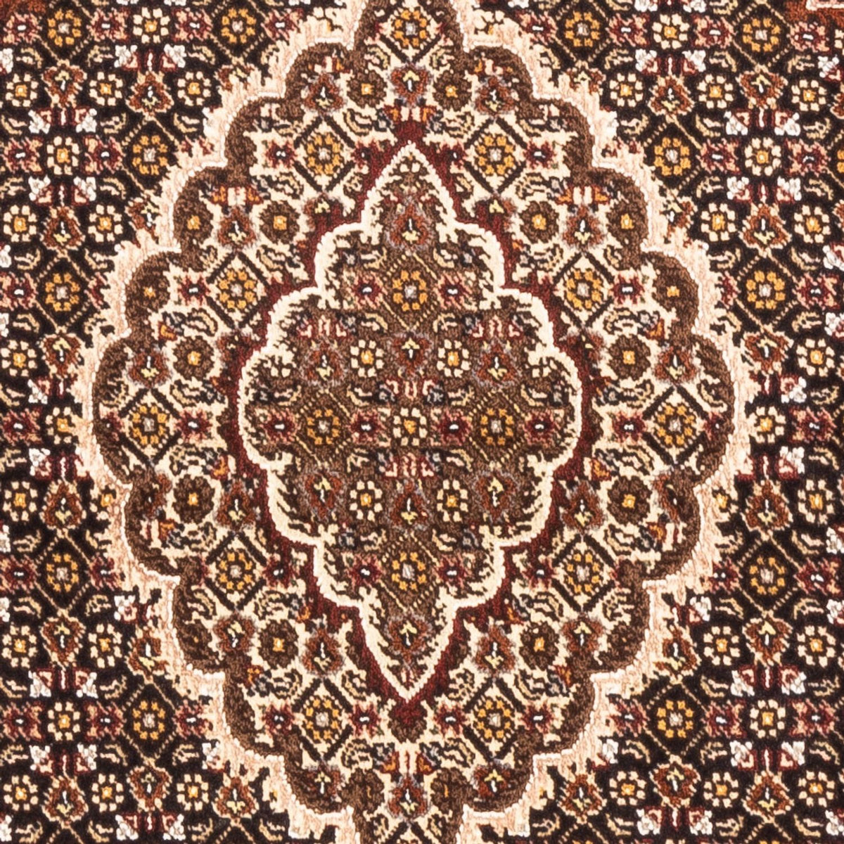 Alfombra Persa - Tabriz - Real - 144 x 101 cm - azul oscuro