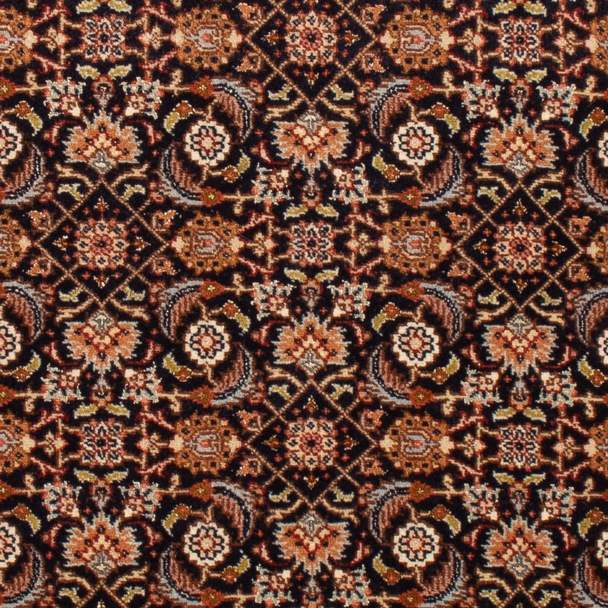 Alfombra Persa - Tabriz - Real - 117 x 83 cm - azul oscuro