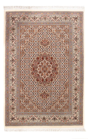 Alfombra Persa - Tabriz - Real - 124 x 81 cm - beige