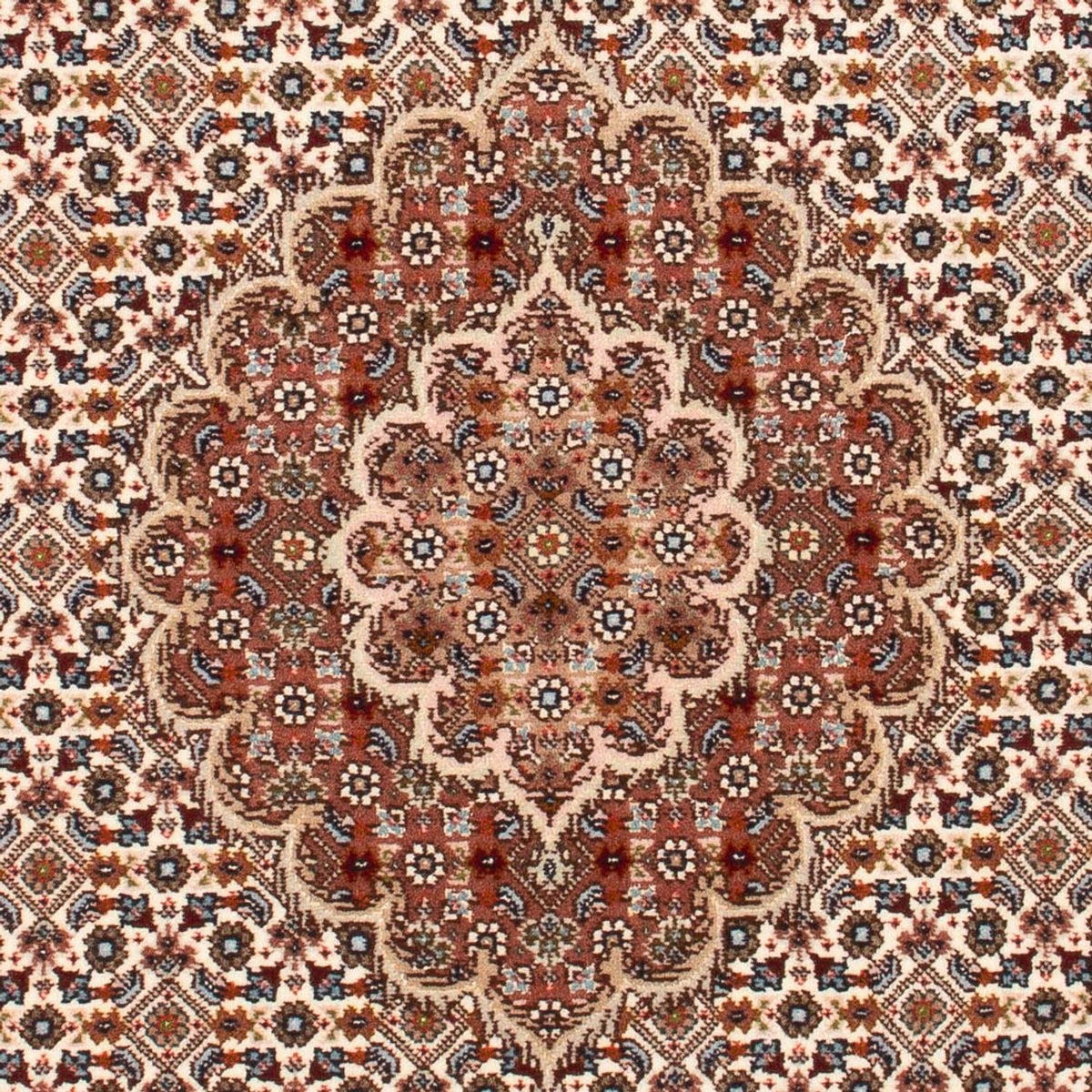 Alfombra Persa - Tabriz - Real - 124 x 81 cm - beige
