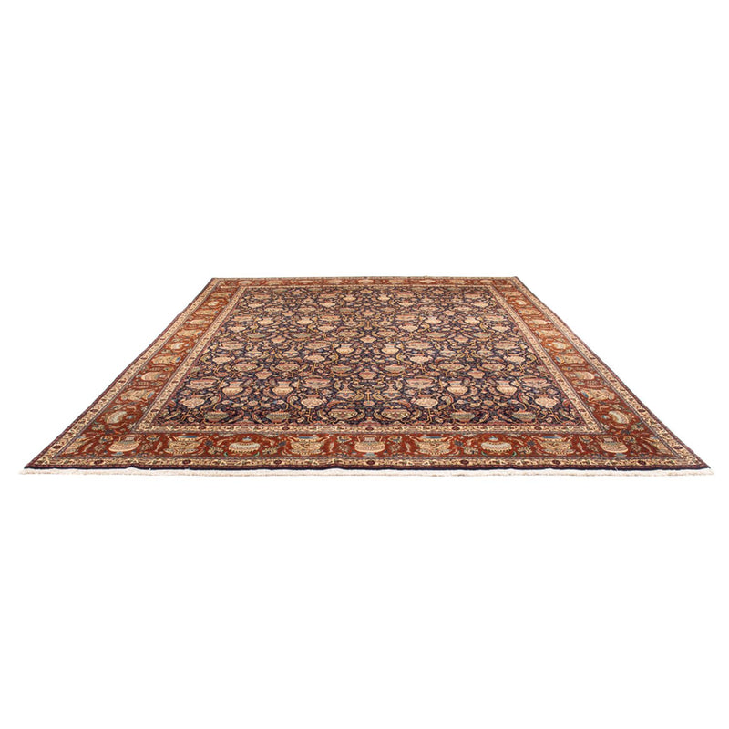 Alfombra persa - Tabriz - 387 x 300 cm - azul oscuro