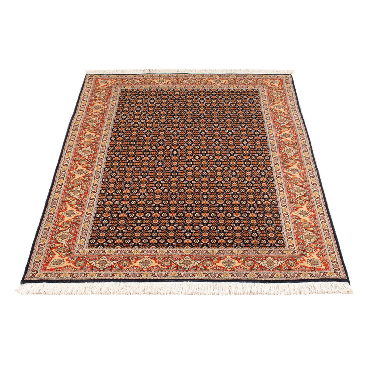 Alfombra Persa - Tabriz - Real - 120 x 80 cm - azul oscuro
