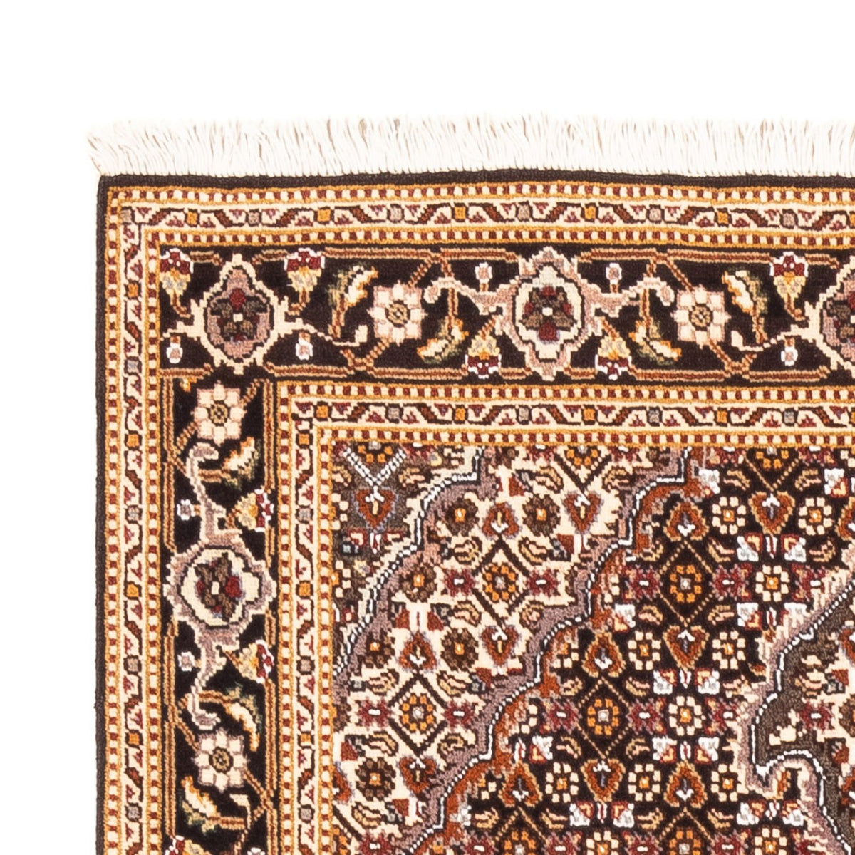 Alfombra persa - Tabriz - 150 x 103 cm - azul oscuro