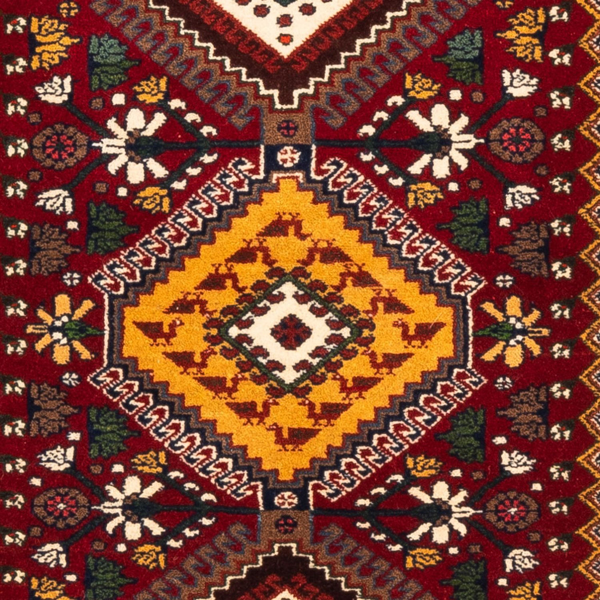 Alfombra de pasillo Alfombra persa - Nómada - 197 x 83 cm - rojo