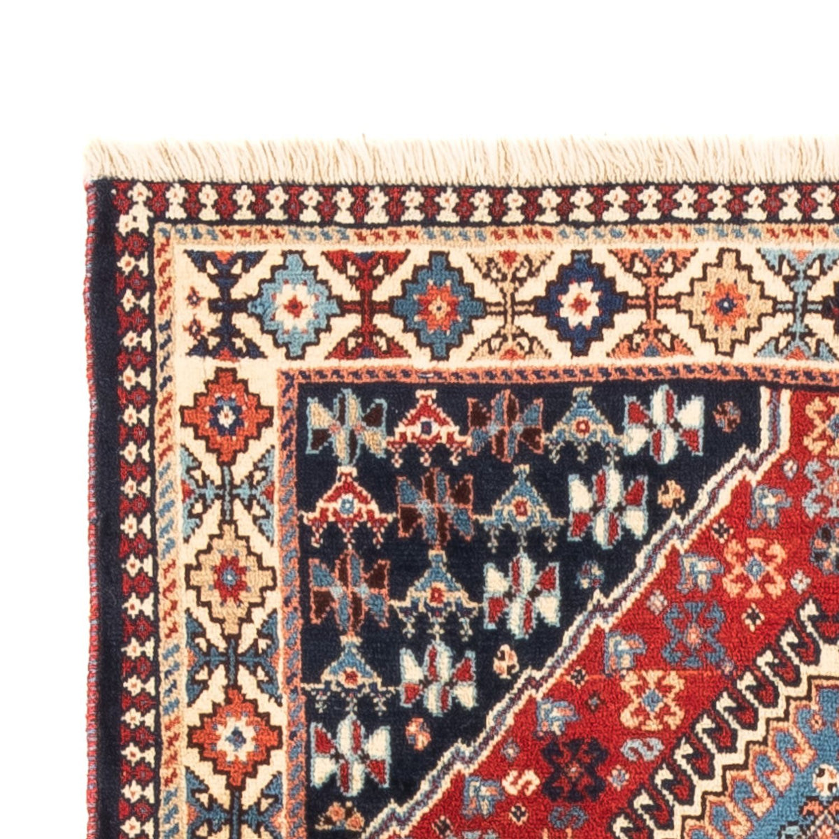 Alfombra persa - Nómada - 128 x 82 cm - rojo
