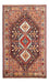 Alfombra persa - Nómada - 130 x 80 cm - azul oscuro