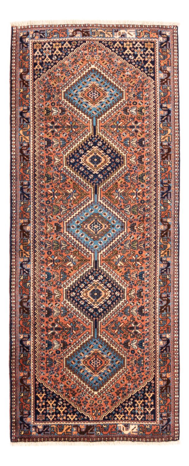 Alfombra de pasillo Alfombra persa - Nómada - 197 x 80 cm - rojo