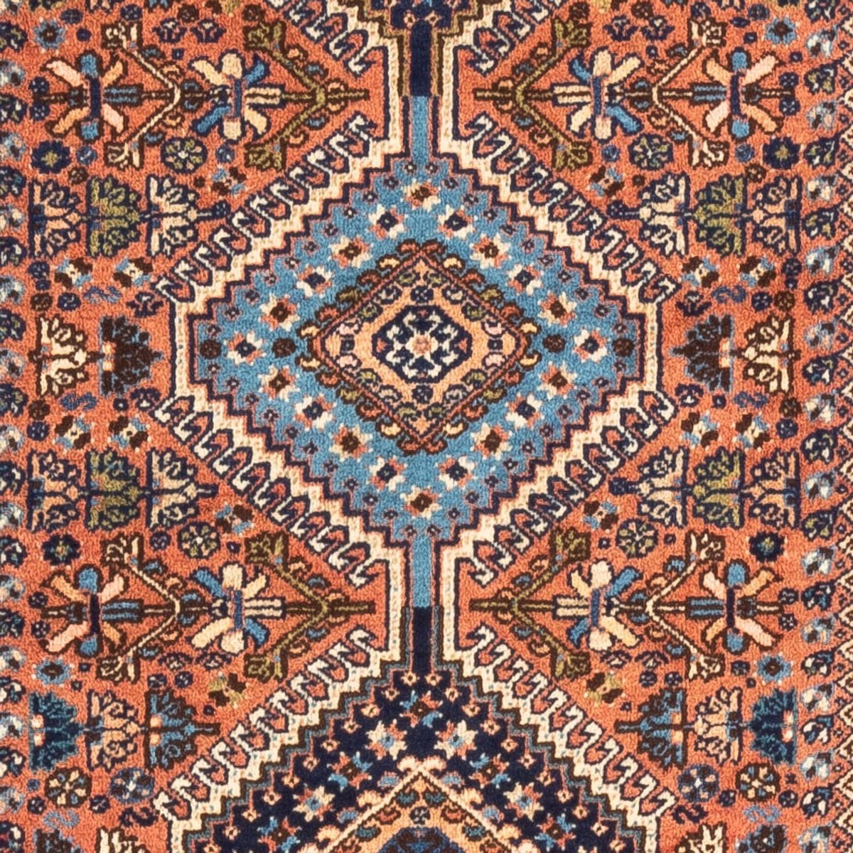 Alfombra de pasillo Alfombra persa - Nómada - 197 x 80 cm - rojo