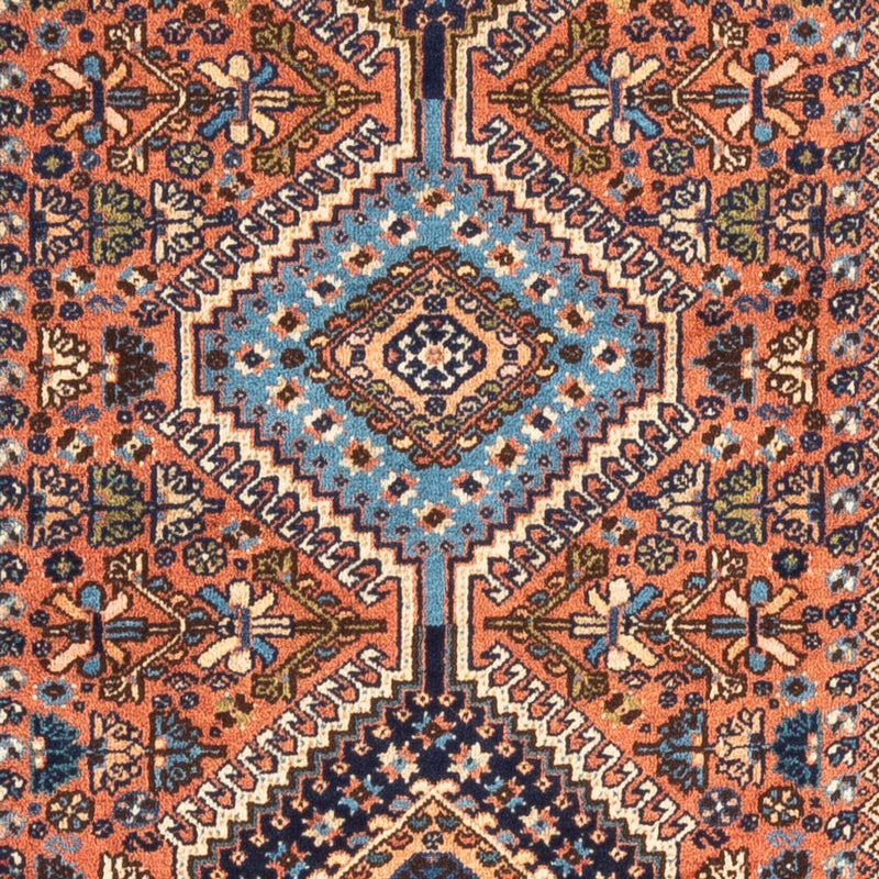 Alfombra de pasillo Alfombra persa - Nómada - 197 x 80 cm - rojo