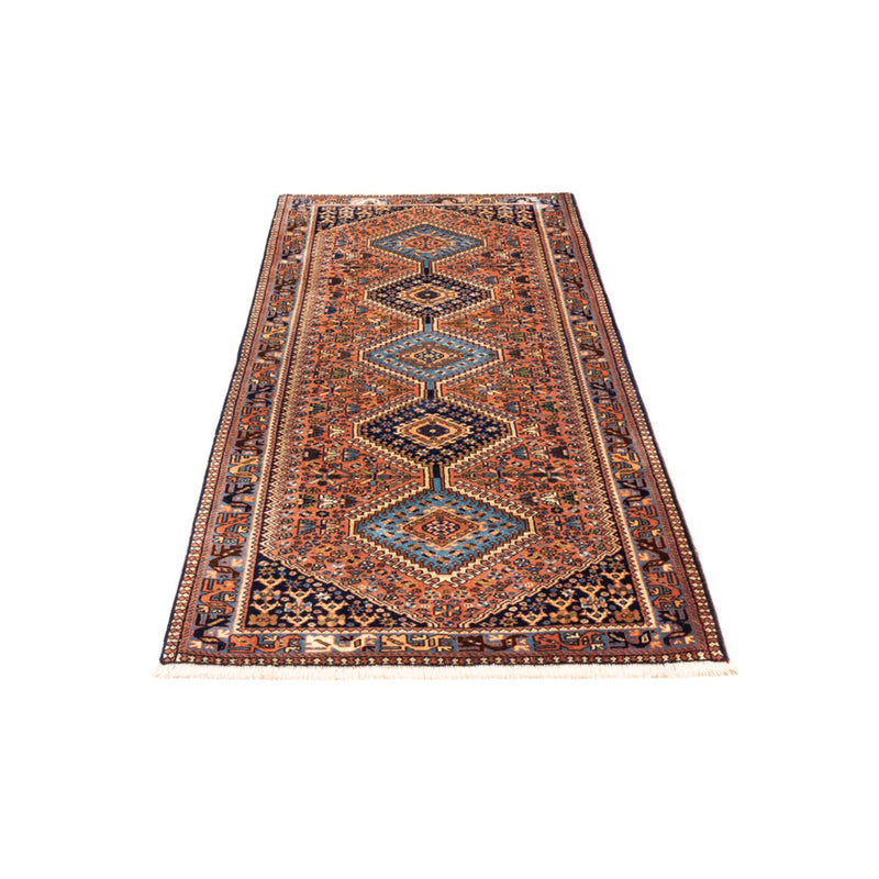 Alfombra de pasillo Alfombra persa - Nómada - 197 x 80 cm - rojo