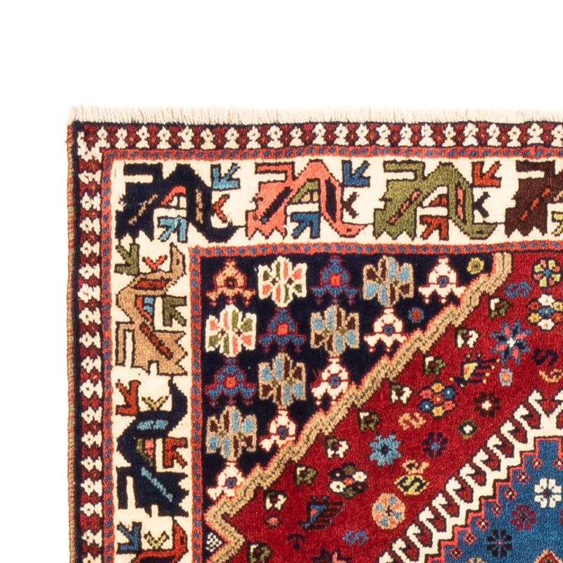 Alfombra de pasillo Alfombra persa - Nómada - 196 x 80 cm - rojo