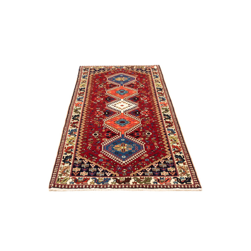 Alfombra de pasillo Alfombra persa - Nómada - 196 x 80 cm - rojo
