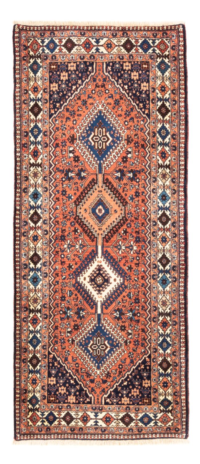 Alfombra de pasillo Alfombra persa - Nómada - 190 x 80 cm - rojo