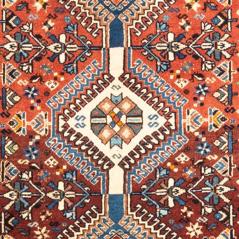 Alfombra persa - Nómada - 130 x 85 cm - rojo