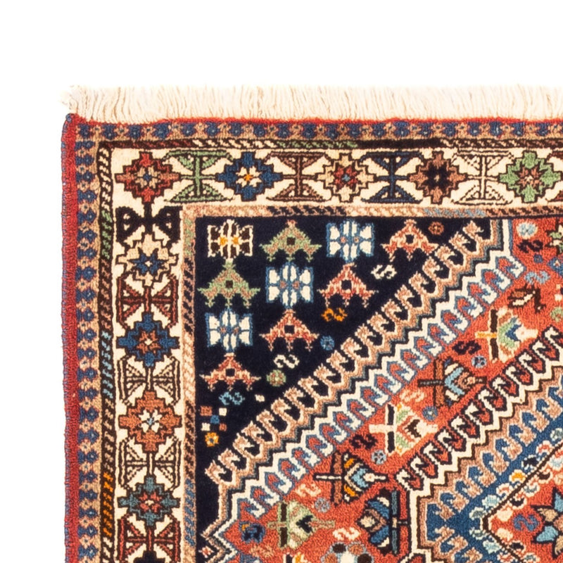 Alfombra persa - Nómada - 130 x 85 cm - rojo