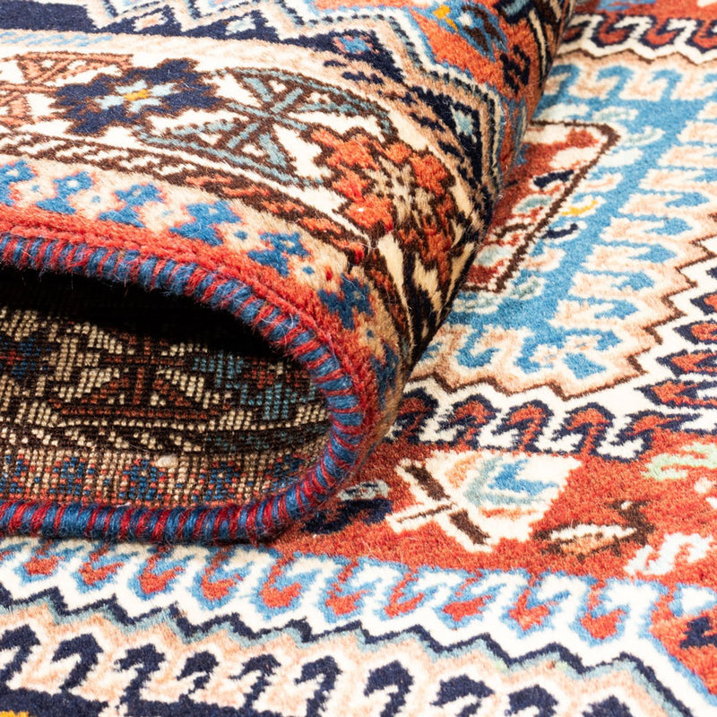 Alfombra persa - Nómada - 130 x 85 cm - rojo