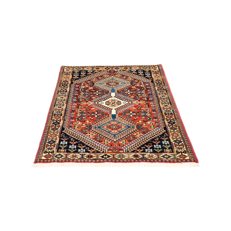 Alfombra persa - Nómada - 130 x 85 cm - rojo
