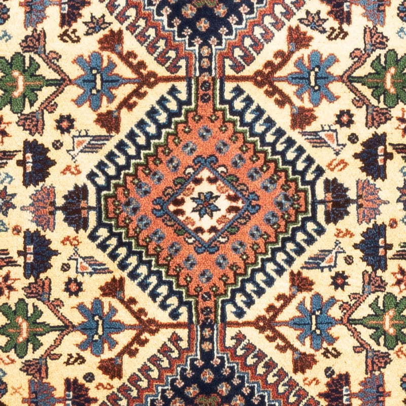 Alfombra persa - Nómada - 130 x 80 cm - crema