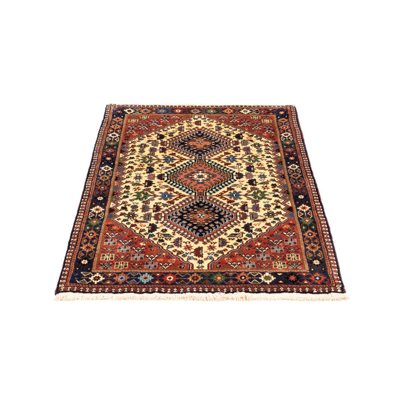 Alfombra persa - Nómada - 130 x 80 cm - crema