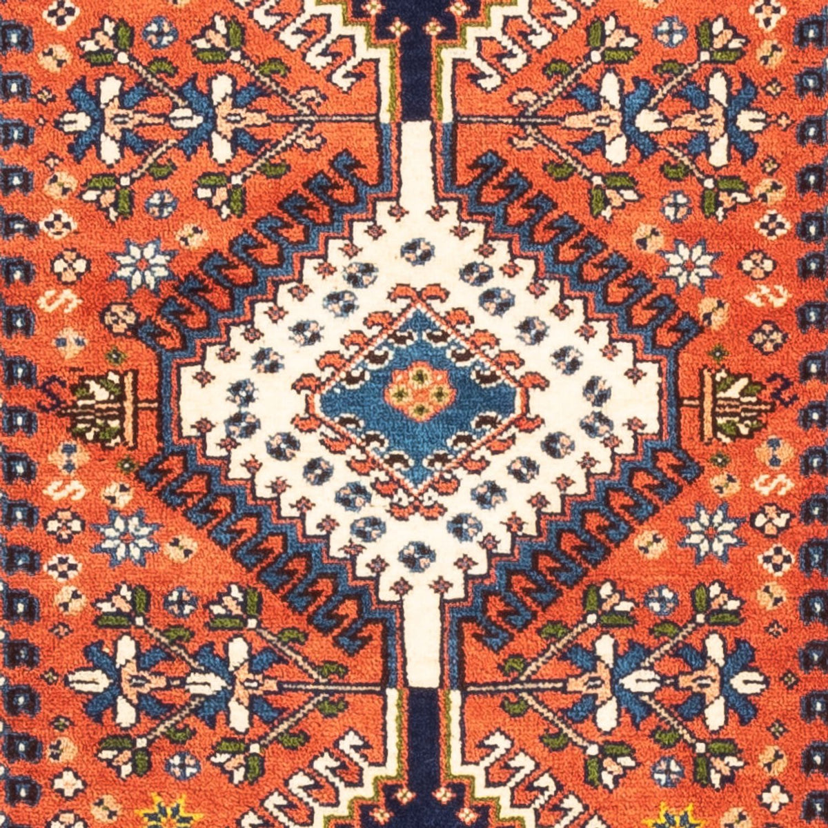 Alfombra persa - Nómada - 138 x 80 cm - rojo