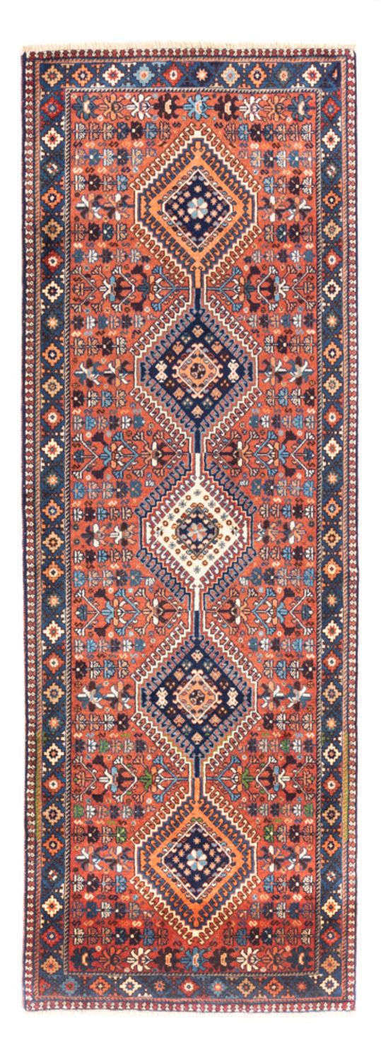 Alfombra de pasillo Alfombra persa - Nómada - 220 x 80 cm - rojo
