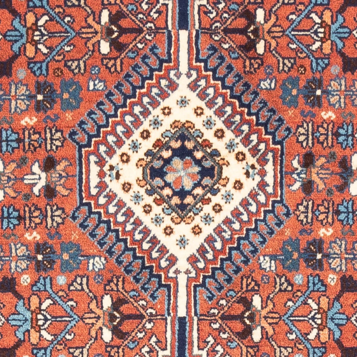 Alfombra de pasillo Alfombra persa - Nómada - 220 x 80 cm - rojo