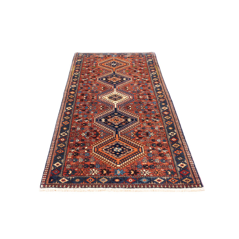 Alfombra de pasillo Alfombra persa - Nómada - 220 x 80 cm - rojo