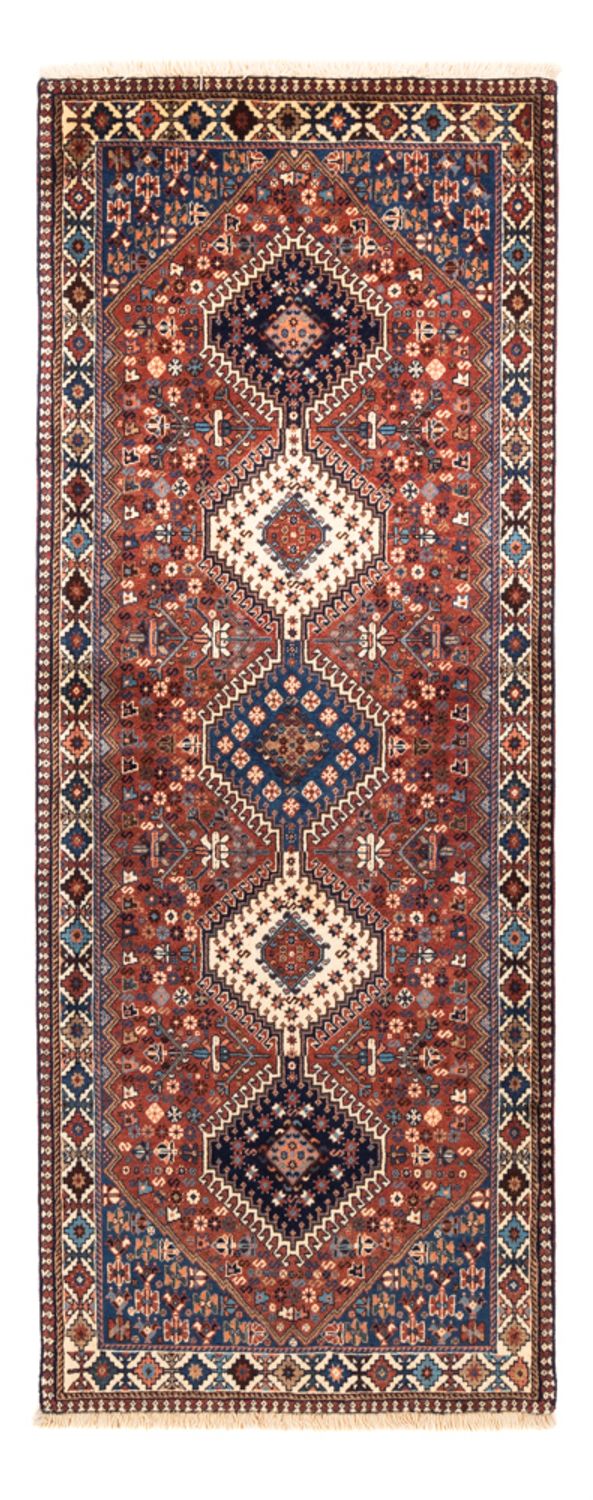 Alfombra de pasillo Alfombra persa - Nómada - 203 x 83 cm - rojo