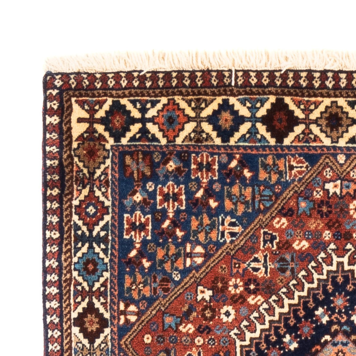 Alfombra de pasillo Alfombra persa - Nómada - 203 x 83 cm - rojo