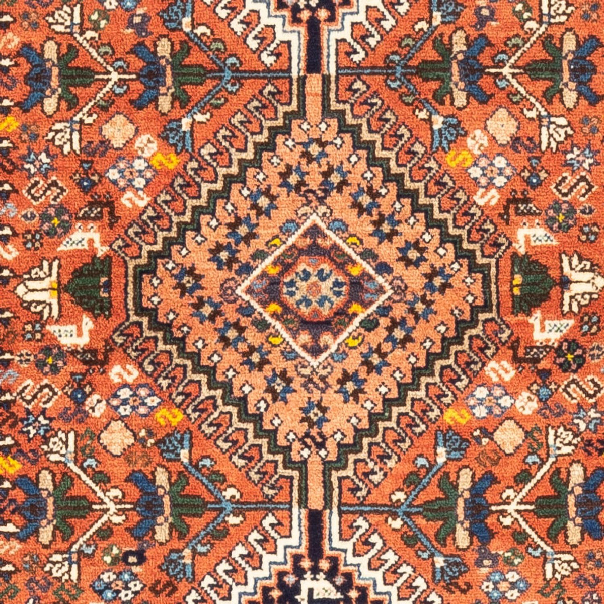 Alfombra de pasillo Alfombra persa - Nómada - 202 x 82 cm - rojo