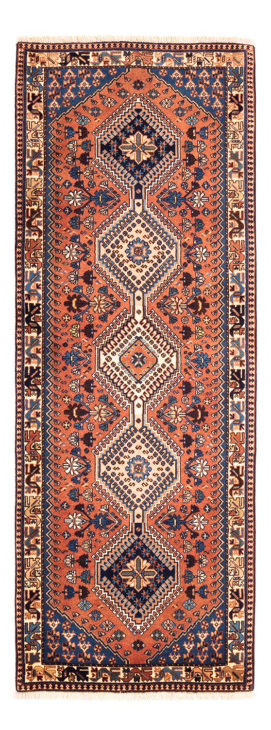 Alfombra de pasillo Alfombra persa - Nómada - 200 x 80 cm - rojo