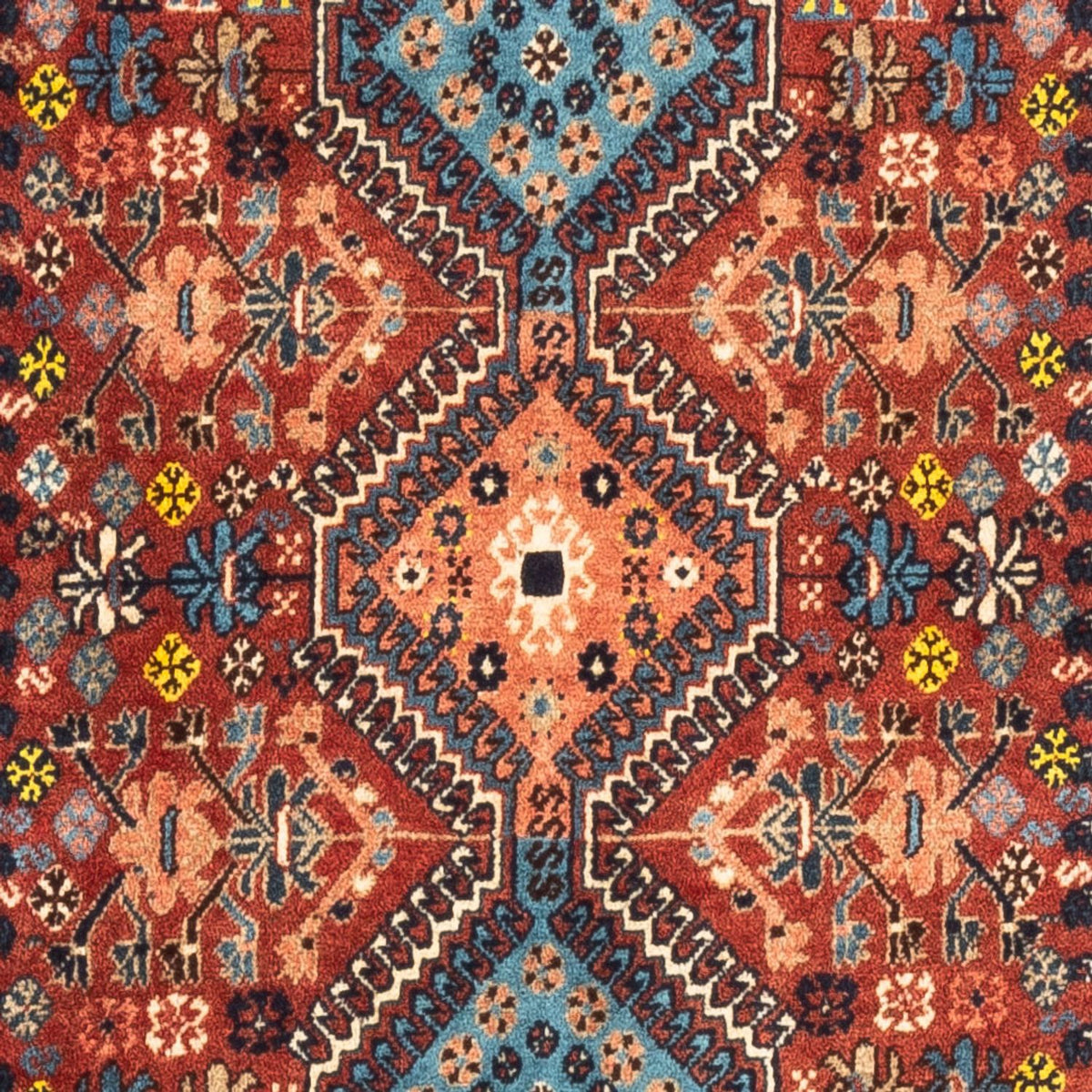 Alfombra de pasillo Alfombra persa - Nómada - 192 x 80 cm - rojo
