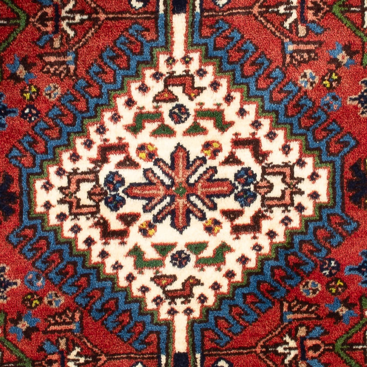 Alfombra persa - Nómada - 106 x 68 cm - rojo