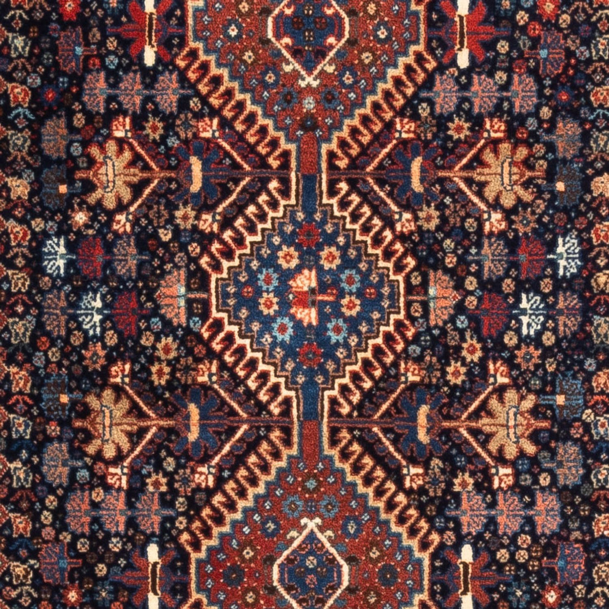 Alfombra de pasillo Alfombra persa - Nómada - 188 x 82 cm - azul oscuro