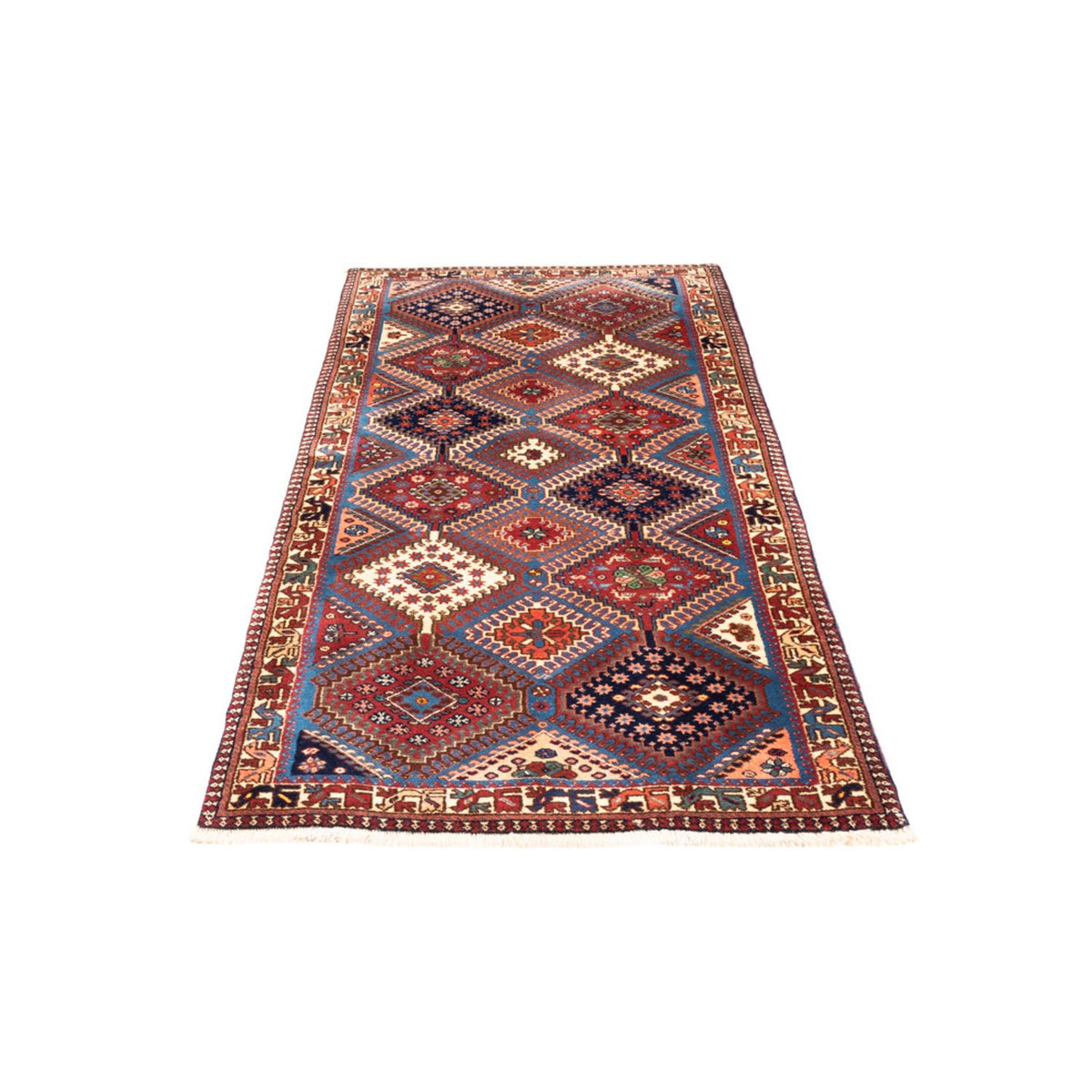 Alfombra de pasillo Alfombra persa - Nómada - 204 x 80 cm - multicolor